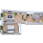 Centre-ville - Fibre - Netflix - T2 L'isac Apartamento