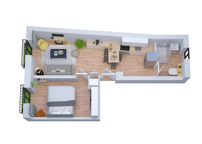 Centre-ville - Fibre - Netflix - T2 L'isac Appartamento